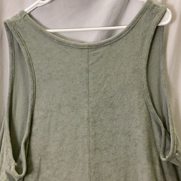 A New Day - Women's Terry Tank Dress - sage green - size 3X - new - Picture 8 of 9